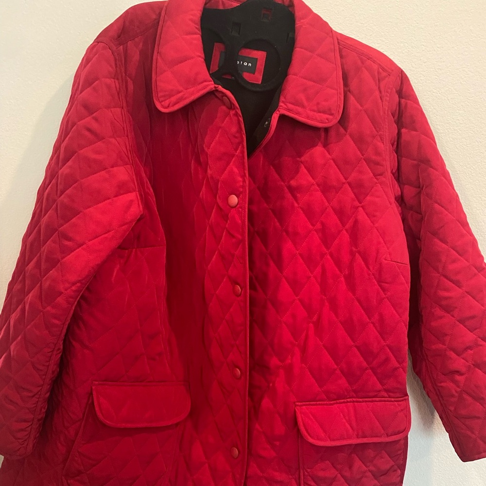 Red fall/ winter Jacket women’s 3X